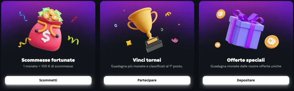 Bonus in denaro Casabet